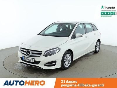 Vit Begagnad 2015 Mercedes B180 Minibuss | 157 000 kr (Marknadspris)