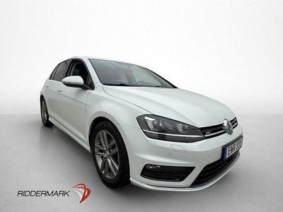 Begagnad VW Golf VII R-line 105 HK (77 kW) 2015 Vit Halvkombi