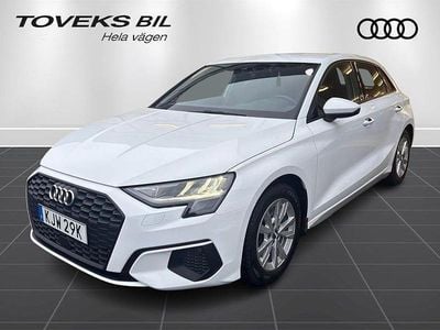 Begagnad Audi A3 Proline 150 HK (110 kW) 2021 Vit Sedan