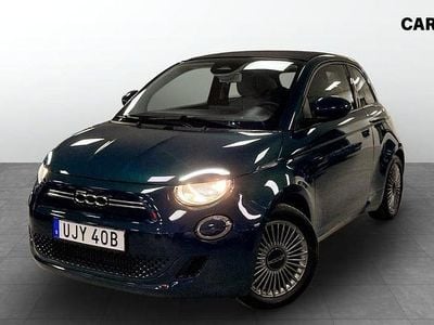 Begagnad Fiat 500e Icon 86 kW (118 HK) 2022 Grön Halvkombi