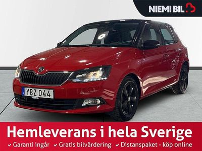 Begagnad Skoda Fabia Style 90 HK (66 kW) 2016 Röd Halvkombi