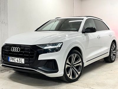 begagnad Audi Q8 50 TDI 286hk Q / MOMS / RS Diamond/Pano/Head 1 Ägare