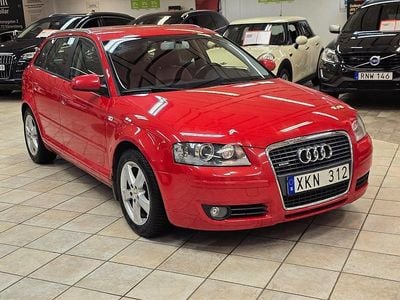 Röd Begagnad 2005 Audi A3 Sportback Comfort Halvkombi | 36 900 kr (Bra pris)