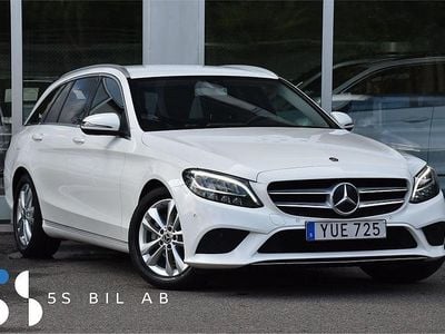 Begagnad Mercedes C200 150 HK (110 kW) 2018 Vit Kombi