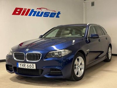 Blå Begagnad 2016 BMW 520 M Sport Kombi | 196 000 kr (Marknadspris)