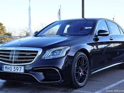 Begagnad Mercedes S63 AMG Exclusive 612 HK (450 kW) 2017 Svart samma som bilen Sedan