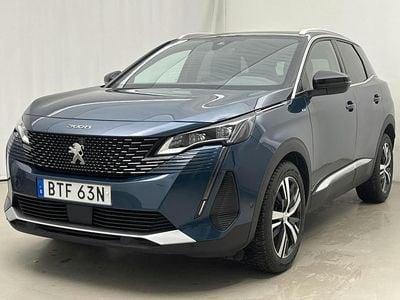 Blå Begagnad 2021 Peugeot 3008 GT | 219 000 kr (Marknadspris)