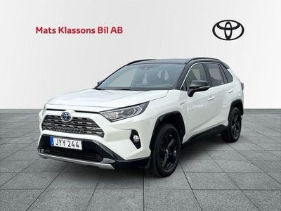 Begagnad Toyota RAV4 Hybrid Style 220 HK (161 kW) 2018 Vit SUV