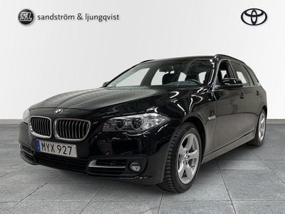 Svart Begagnad 2017 BMW 520 Kombi | 185 000 kr (Bra pris)