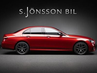 Begagnad Mercedes E450 AMG 367 HK (269 kW) 2021 Hyacintröd metallic Sedan