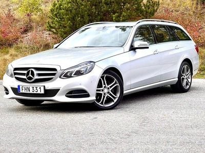 Begagnad Mercedes E220 Avantgarde 170 HK (125 kW) 2014 Silver Kombi