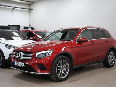 Röd Begagnad 2015 Mercedes GLC220 AMG SUV | 269 900 kr (Marknadspris)