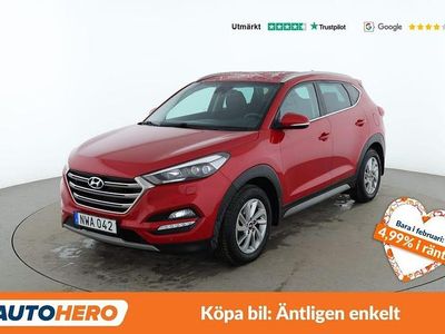 Begagnad Hyundai Tucson Advantage 180 HK (132 kW) 2017 Röd SUV