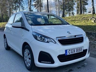 begagnad Peugeot 108 5-dörrar 1.0 VTi Euro 6 LÅGMIL