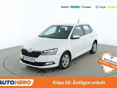 Vit Begagnad 2018 Skoda Fabia Style Sedan | 120 000 kr