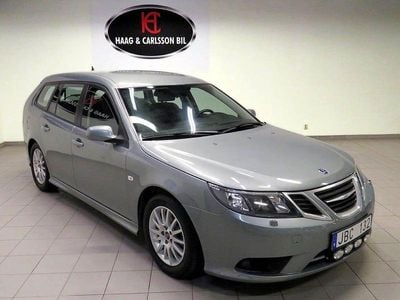 Grå Begagnad 2008 Saab 9-3 Kombi | 12 900 kr (Marknadspris)