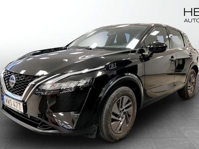 Svart Begagnad 2022 Nissan Qashqai Acenta SUV | 189 900 kr (Bra pris)