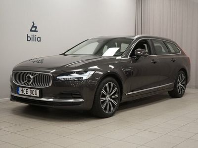 begagnad Volvo V90 T6 AWD Recharge Recharge T6 Inscription Expression | Backkamera 2021 Grå