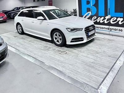 Begagnad Audi A6 Sport 190 HK (139 kW) 2016 Vit Kombi