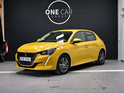 Gul Begagnad 2020 Peugeot 208 Active Halvkombi | 174 600 kr (Lite dyr)