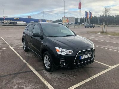Begagnad Mitsubishi ASX 116 HK (85 kW) 2012 Svart SUV