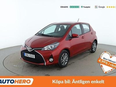 Röd Begagnad 2014 Toyota Yaris Active Halvkombi | 118 000 kr (Marknadspris)