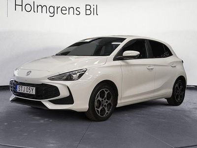 Begagnad MG MG3 102 HK (75 kW) 2024 Vit Halvkombi