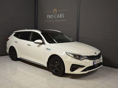 Begagnad Kia Optima 205 HK (150 kW) 2019 Vit Kombi