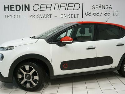 begagnad Citroën C3 1.2 82HK SHINE BACKKAMERA *ERBJUDANDE