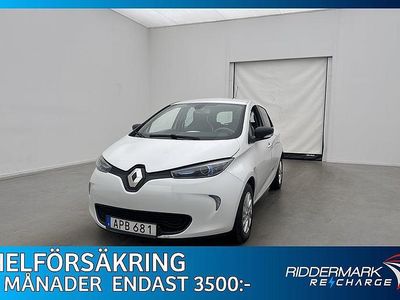 Begagnad Renault Zoe 67 kW (92 HK) 2018 Vit Halvkombi