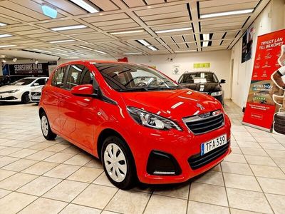 begagnad Peugeot 108 5d 1.0 360kr/Helår skatt 69Hk 4,1l/100km 3700Mil