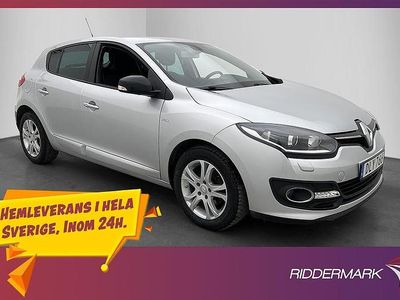Begagnad Renault Mégane III LIMITED 110 HK (80 kW) 2014 Silver Halvkombi