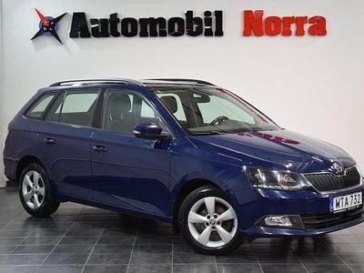 Blå Begagnad 2015 Skoda Fabia Elegance Kombi | 59 900 kr (Marknadspris)