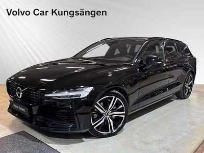 Svart Begagnad 2021 Volvo V60 R-Design Kombi | 399 900 kr (Dyr)