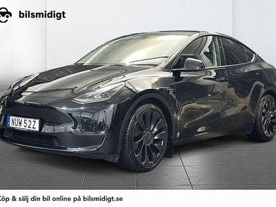 Begagnad Tesla Model Y Performance 393 kW (535 HK) 2022 Svart SUV