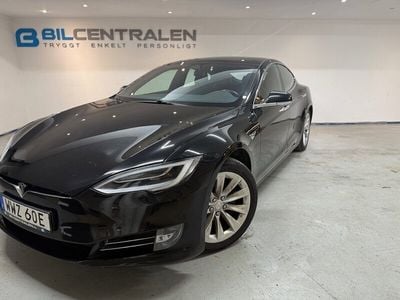 Begagnad Tesla Model S Long Range AWD 386 kW (525 HK) 2019 Svart Halvkombi