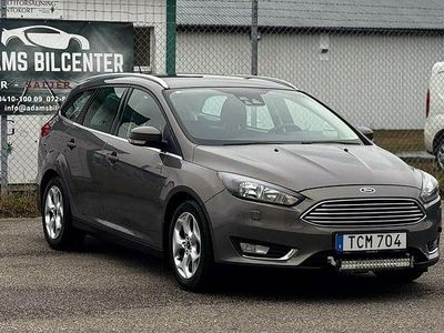 Brun Begagnad 2015 Ford Focus Titanium Kombi | 99 400 kr (Lite dyr)