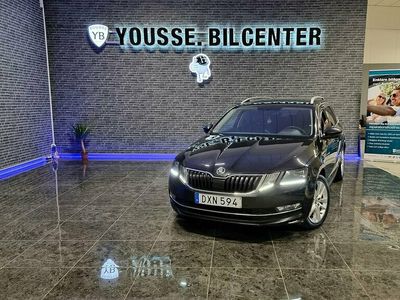 Svart Begagnad 2017 Skoda Octavia Kombi | 129 000 kr (Dyr)