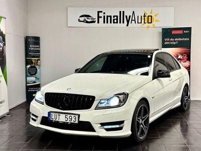 Begagnad Mercedes C220 AMG 170 HK (125 kW) 2011 Vit Sedan