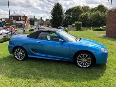 Blå metallic Begagnad 2005 MG TF Cab | 79 900 kr