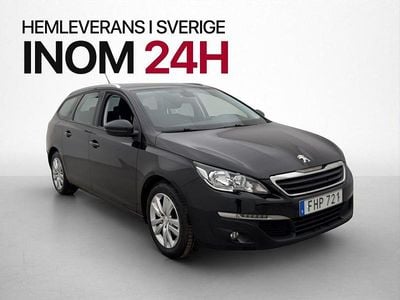 Begagnad Peugeot 308 Active 131 HK (96 kW) 2015 Svart Kombi