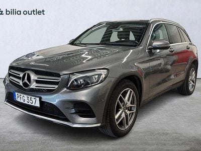 Grå Begagnad 2018 Mercedes GLC220 AMG line SUV | 329 900 kr (Dyr)