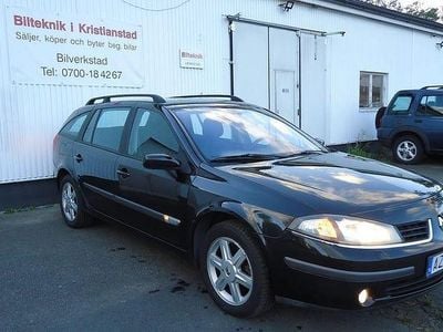 Svart Begagnad 2006 Renault Laguna II Expression Kombi | 28 500 kr