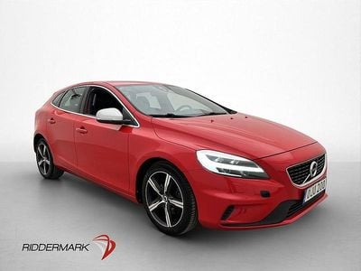 Begagnad Volvo V40 R-Design 122 HK (89 kW) 2016 Röd Halvkombi