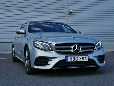 begagnad Mercedes E300 T Plug-In AMG Line 360° Panorama Navi Värmare 306hk