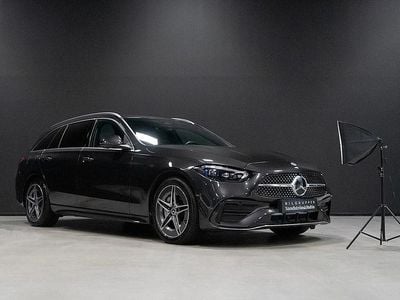 Grå (grafitgrå metallic) Begagnad 2023 Mercedes C300e Premium Kombi | 535 000 kr (Lite dyr)