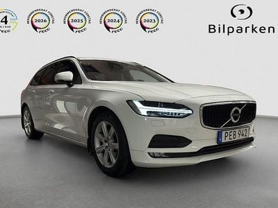 Begagnad Volvo V90 Kinetic 150 HK (110 kW) 2017 Vit Kombi