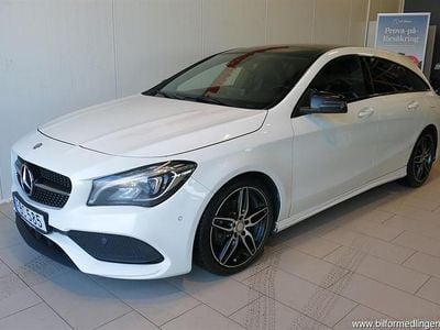 Begagnad Mercedes CLA200 Shooting Brake 156 HK (114 kW) 2017 Vit Kombi