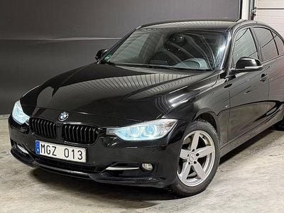 Svart Begagnad 2012 BMW 328 Sport Line Sedan | 127 500 kr (Marknadspris)
