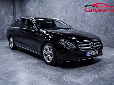 Svart Begagnad 2017 Mercedes E220 Avantgarde Kombi | 114 800 kr